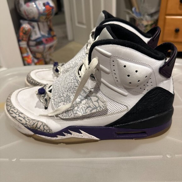 Air Jordan Son of Mars 2011 Purple Size 10 - Picture 2 of 6